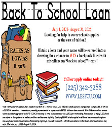 BACK TO SCHOOL LOAN